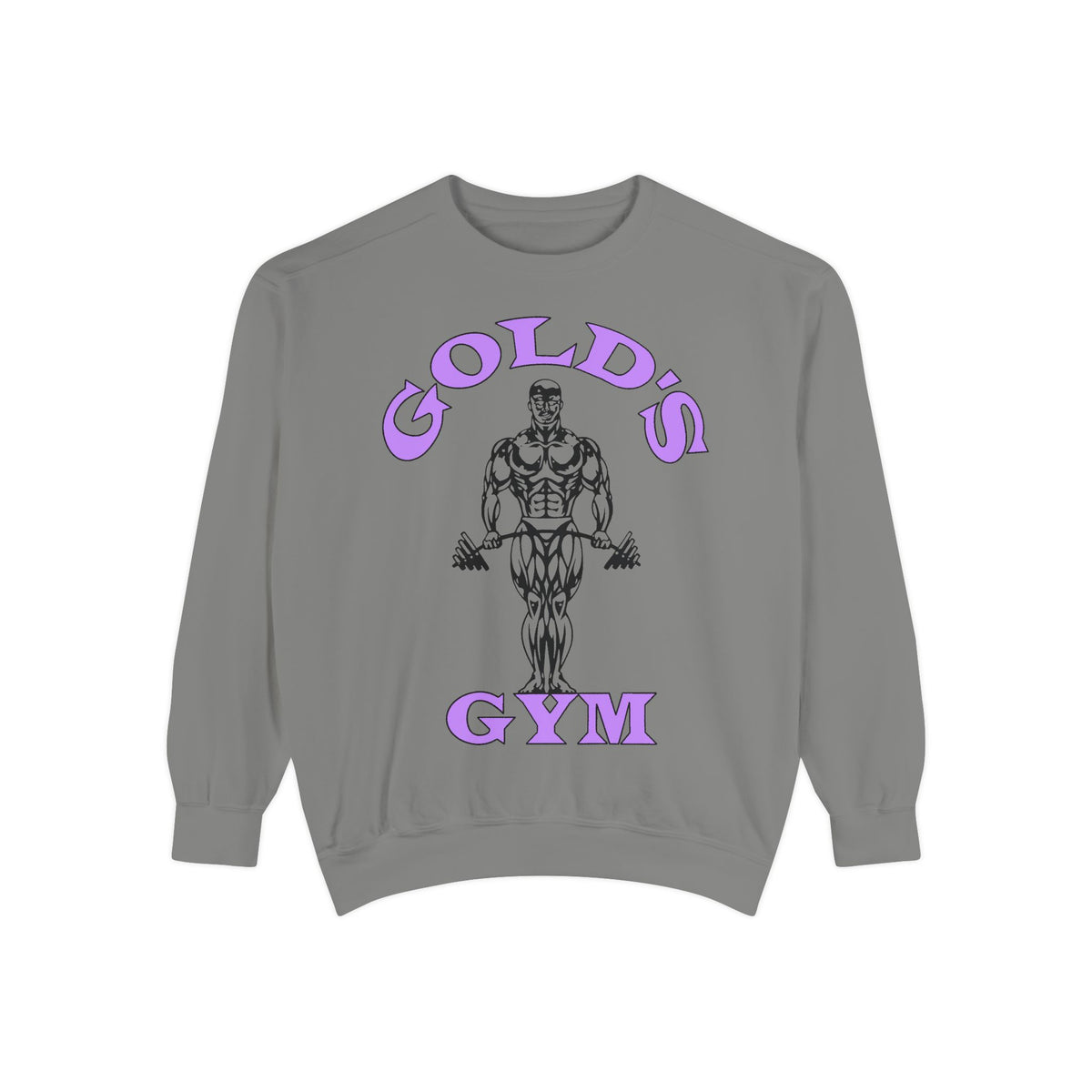 Golds Gym Lavender on White