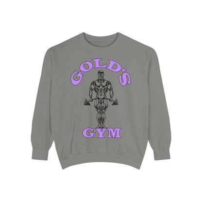 Golds Gym Lavender on White