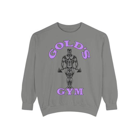 Golds Gym Lavender on White