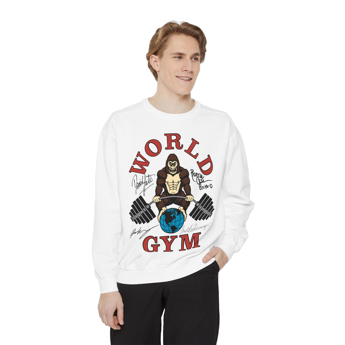 Worlds Gym Front and Back