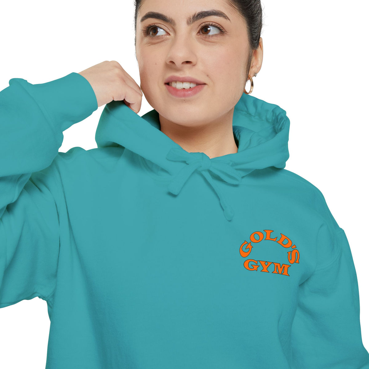 Copy of Gold's Gym White Hoodie