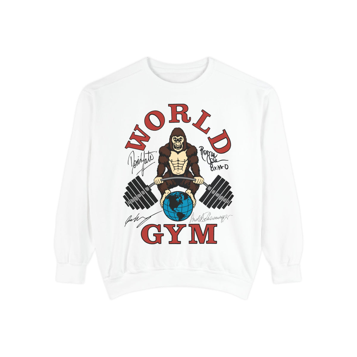 Worlds Gym Front and Back